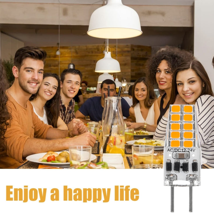GY6.35 3W 245-280LM 20 LED SMD 2835 Dimmer Corn Light Bulb, AC/DC 12V