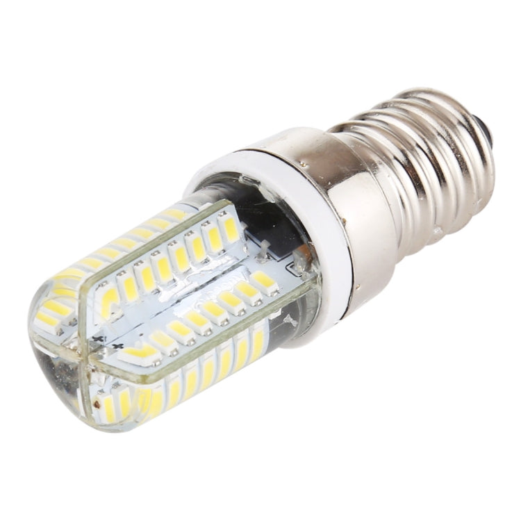 مصباح ذرة LED قابل للتعتيم E14 SMD 3014 64 LED، تيار متردد 220 فولت