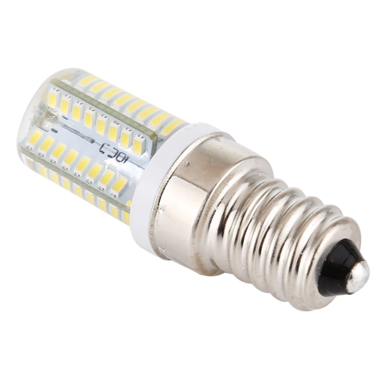 مصباح ذرة LED قابل للتعتيم E14 SMD 3014 64 LED، تيار متردد 220 فولت