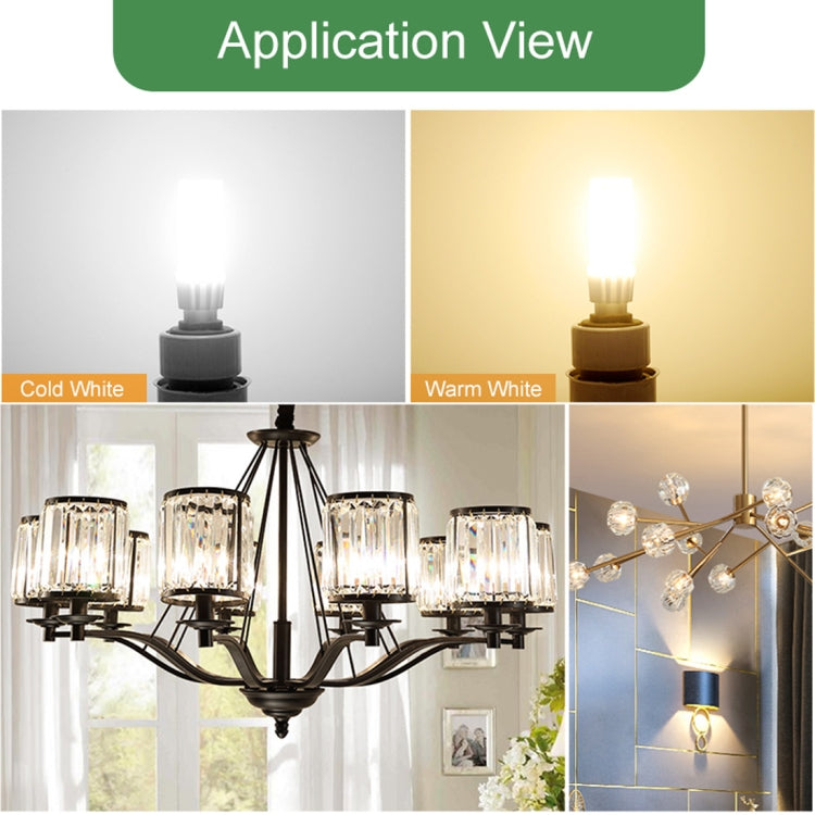 مصباح ذرة LED قابل للتعتيم E14 SMD 3014 64 LED، تيار متردد 220 فولت