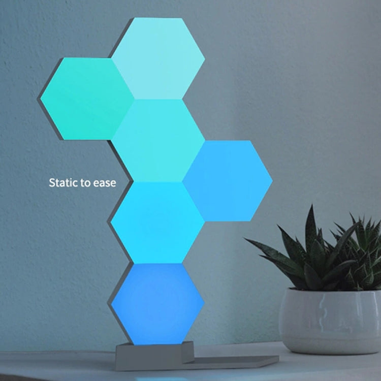 3 PCS / Set LifeSmart Creative Geometry Assembly Quantum Light with Base, Smart APP Control / Voice Control, 3 PCS