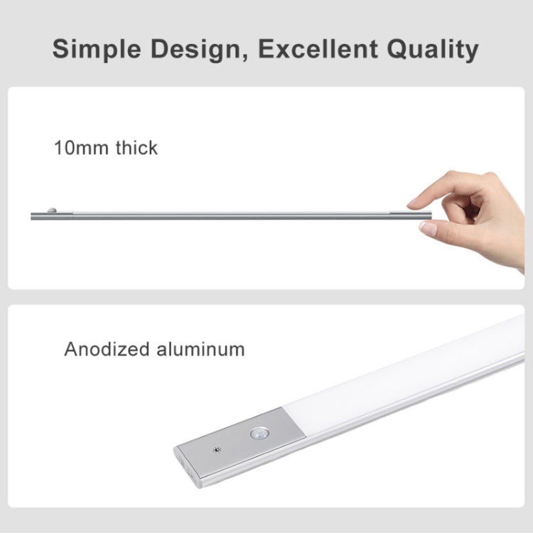Original Xiaomi Youpin EZVALO 1W Wireless Light Sensor + Human Body Sensor Light, 3500K Warm White Light, 30cm Length, 30cm 3500K Warm Light