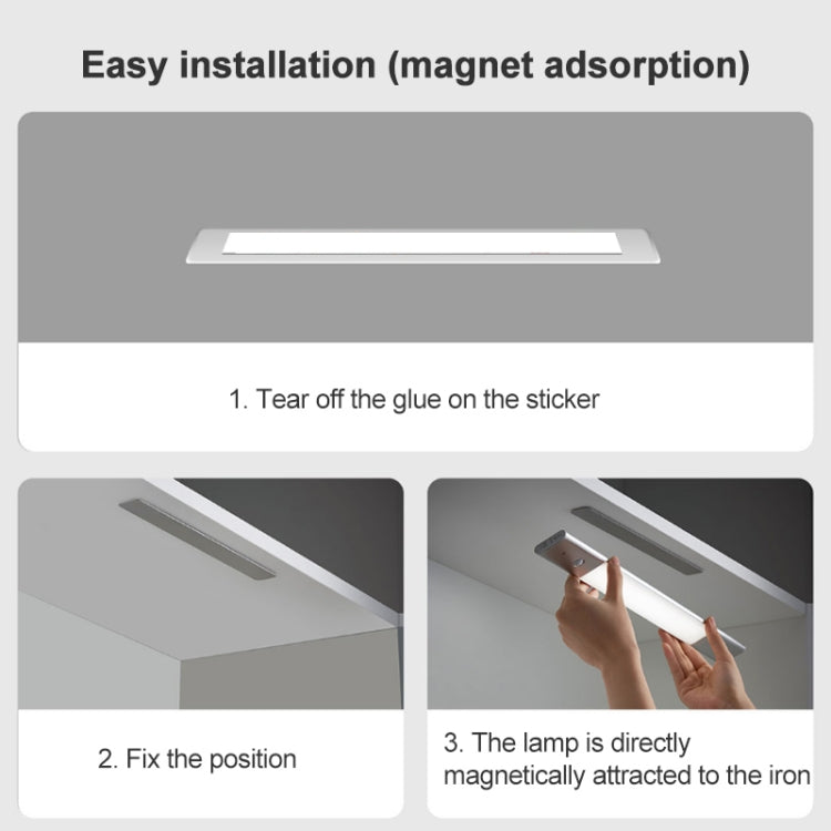 Original Xiaomi Youpin EZVALO 1W Wireless Light Sensor + Human Body Sensor Light, 3500K Warm White Light, 30cm Length, 30cm 3500K Warm Light