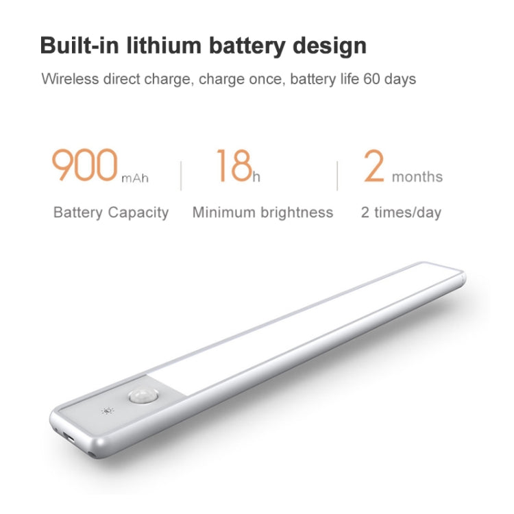 Original Xiaomi Youpin EZVALO 1W Wireless Light Sensor + Human Body Sensor Light, 3500K Warm White Light, 30cm Length, 30cm 3500K Warm Light