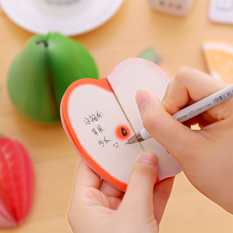 Fruit Notes Stickers, Peaches, Pear, Watermelon