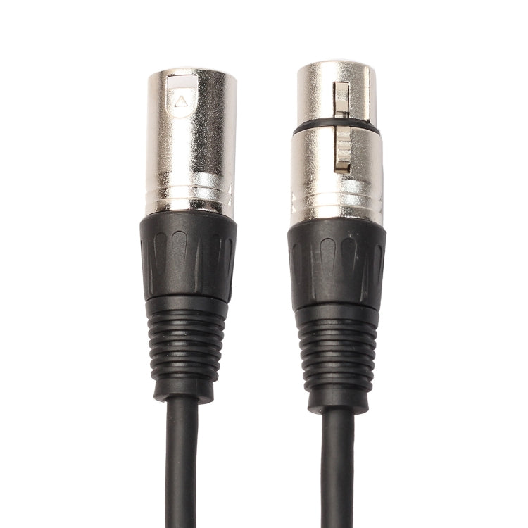 كابل ميكروفون XLR ذكر إلى XLR أنثى ثلاثي السنون بطول 5 أمتار، الطول: 5 أمتار