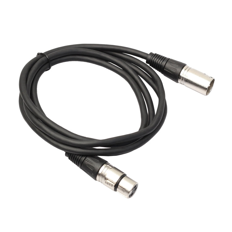 كابل ميكروفون XLR ذكر إلى XLR أنثى ثلاثي السنون بطول 5 أمتار، الطول: 5 أمتار