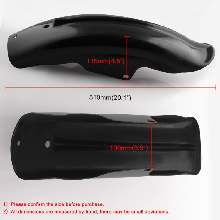 MB-WE001 ABS Motorcycle Modified Rear Mudguards Rear Tire Fender for Harley Davidson 883 XL1200, For Harley Davidson 883 XL1200