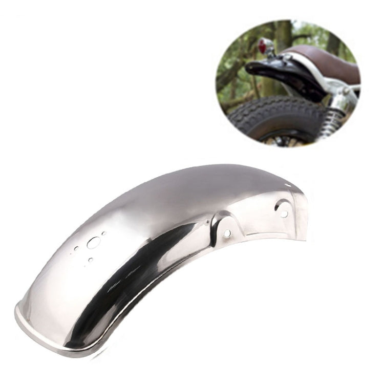 MB-WE019 Motorcycle Modified Stainless Steel Rear Mudguards Rear Tire Fender for Suzuki GN125 / GN250, For Suzuki GN125 / GN250