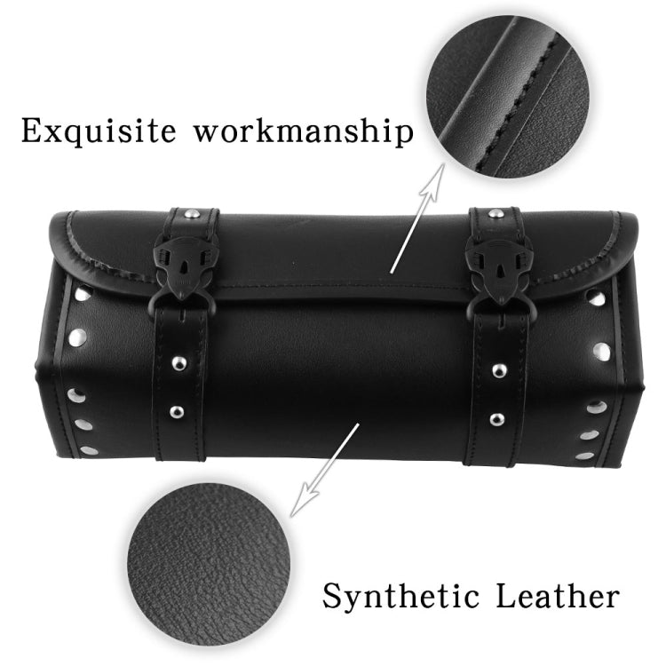 MB-OT012-BK Motorcycle Modification Accessories Universal PU Leather Waterproof Tool Bag, Size: 30.5 x 12 x 9cm, Waterproof Tool Bag