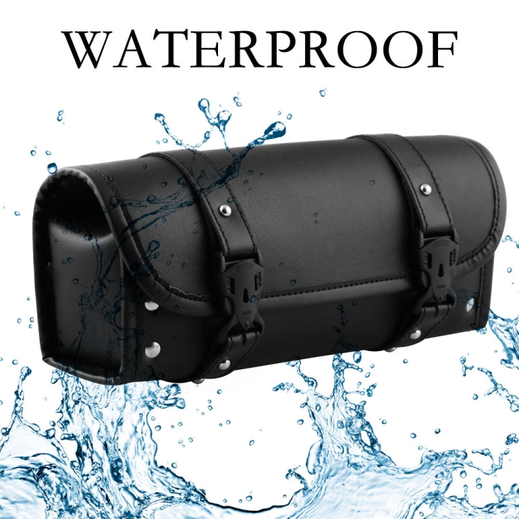MB-OT012-BK Motorcycle Modification Accessories Universal PU Leather Waterproof Tool Bag, Size: 30.5 x 12 x 9cm, Waterproof Tool Bag