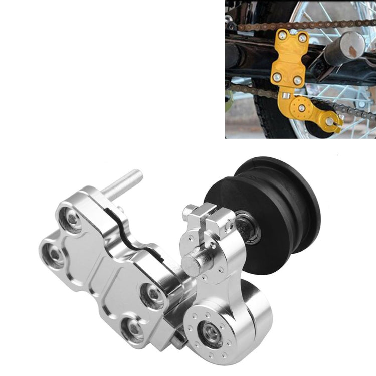 HC154 Motorcycle Modified Accessories Universal Aluminum Alloy Chain Adjuster, Aluminum Alloy Black, Aluminum Alloy Gold, Aluminum Alloy Red, Aluminum Alloy Silver