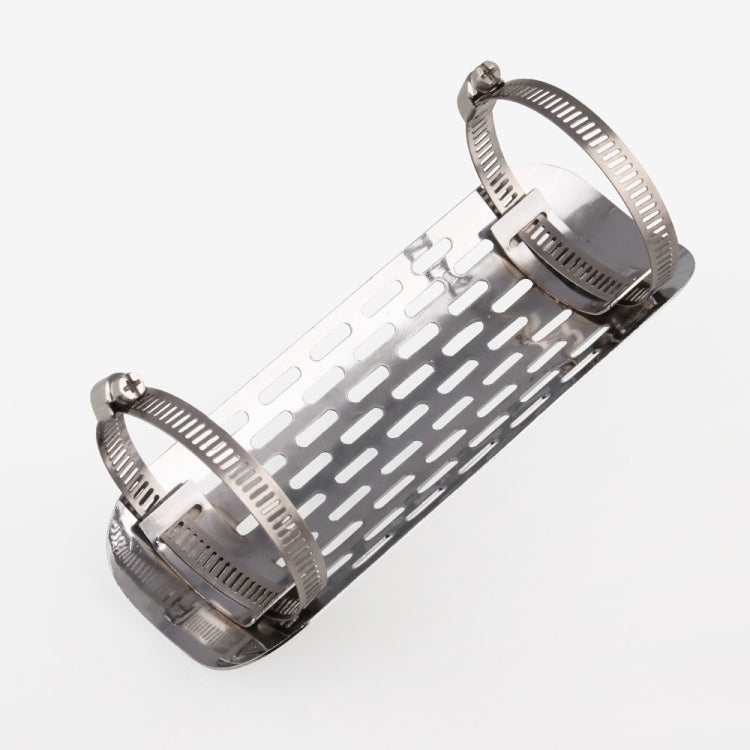 MB-EX014-S Motorcycle Modification Accessories Iron 75mm Exhaust Pipe Heat Shield for Kawasaki, MB-EX014-S