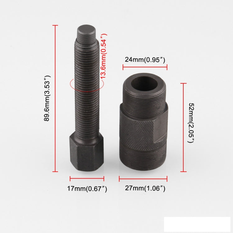 MB-XBL009 Motorcycle Flywheel Puller 27mm for Kawasaki Suzuki Ktm Honda Yamaha Magneto Stator Tool, MB-XBL00