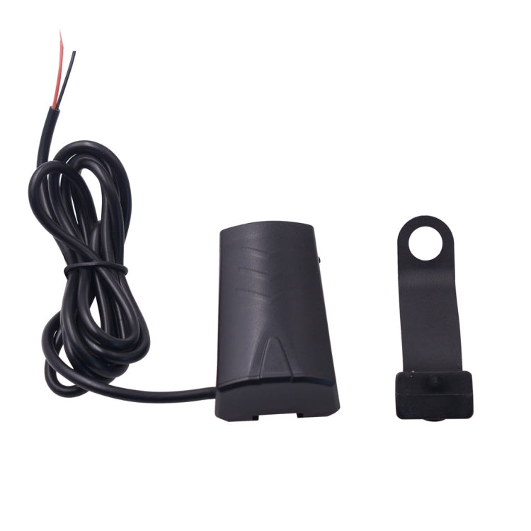 Motorcycle Waterproof DC 8-32V 5V / 1.2A Rearview Mirror USB Phone Charger Adapter, with Indicator Light, 1 USB Port