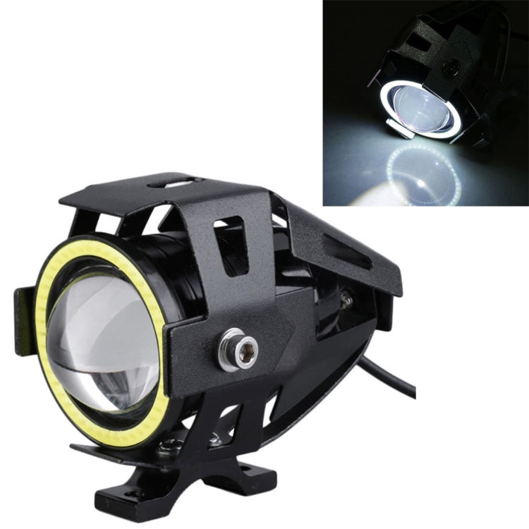 U7 10W 1000LM CREE LED Waterproof IP67 Headlamp Light with Angel Eyes Light for Motorcycle / SUV, DC 12V, U7 10W 1000LM White Light, U7 10W 1000LM Colorful Light