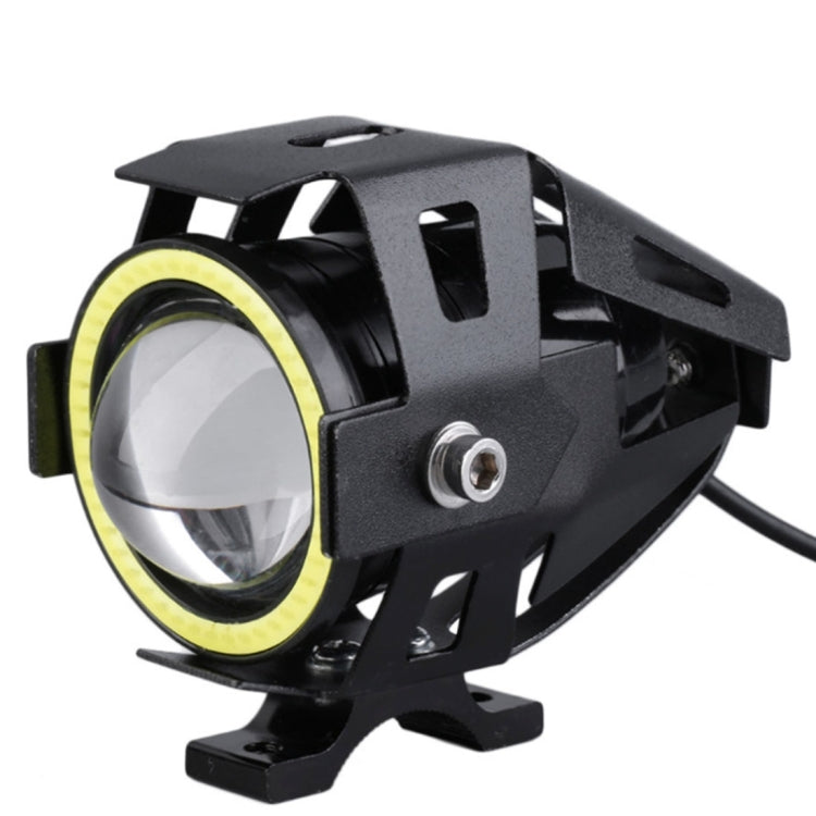 U7 10W 1000LM CREE LED Waterproof IP67 Headlamp Light with Angel Eyes Light for Motorcycle / SUV, DC 12V, U7 10W 1000LM White Light, U7 10W 1000LM Colorful Light