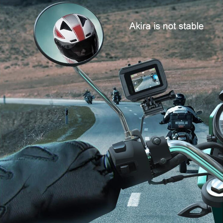 حامل هاتف من سبائك الألومنيوم بمقود دراجة نارية من RUIGPRO لكاميرا GoPro/ Insta360/ DJI OSMO الرياضية