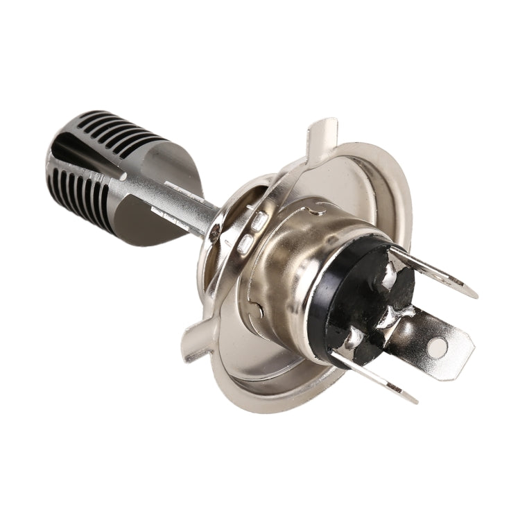 مصباح أمامي LED للدراجات النارية H4 DC12V / 7.4W مزود بـ 24 مصباح LED SMD-3030، طراز H4 2 (ضوء أبيض)، طراز H4 2 (أصفر + أبيض)
