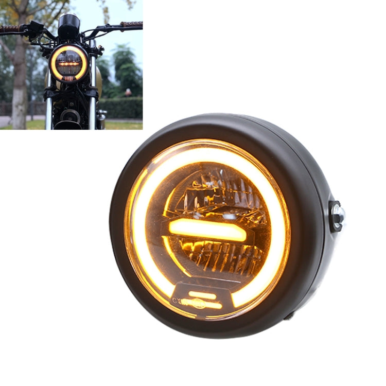 Motorcycle 5.75 inch Harley Headlight Retro Lamp LED Light Modification Accessories, Retro Lamp LED Light