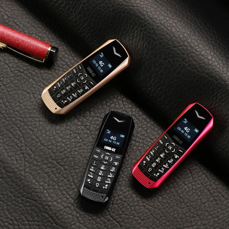 هاتف LONG-CZ S60 4G صغير، شاشة 1.77 بوصة Unisoc T107، مصباح LED، 21 مفتاحًا، شبكة 4G، شريحة SIM واحدة