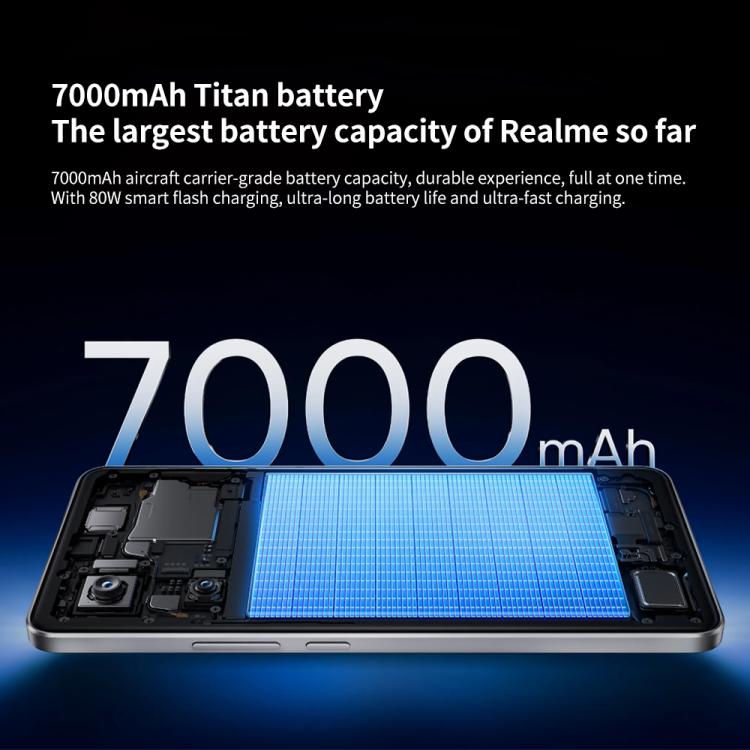 ريلمي نيو 7، 16 جيجابايت + 1 تيرابايت، 6.78 بوصة، أندرويد 15 / واجهة Realme UI 6.0، معالج MediaTek Dimensity 9300+ ثماني النواة، NFC، شبكة: 5G، يدعم جوجل بلاي، ريلمي نيو 7، 16 جيجابايت + 1 تيرابايت
