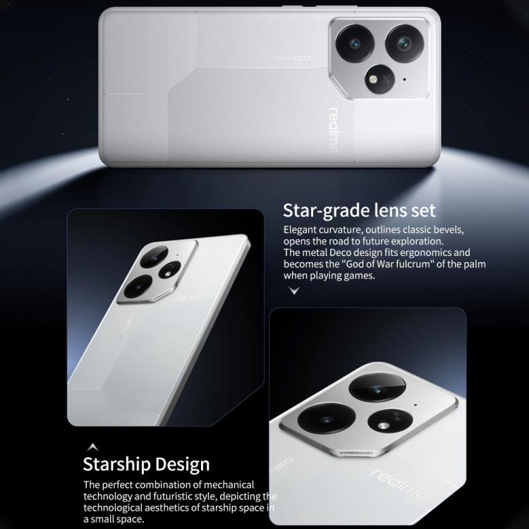 ريلمي نيو 7، 16 جيجابايت + 1 تيرابايت، 6.78 بوصة، أندرويد 15 / واجهة Realme UI 6.0، معالج MediaTek Dimensity 9300+ ثماني النواة، NFC، شبكة: 5G، يدعم جوجل بلاي، ريلمي نيو 7، 16 جيجابايت + 1 تيرابايت