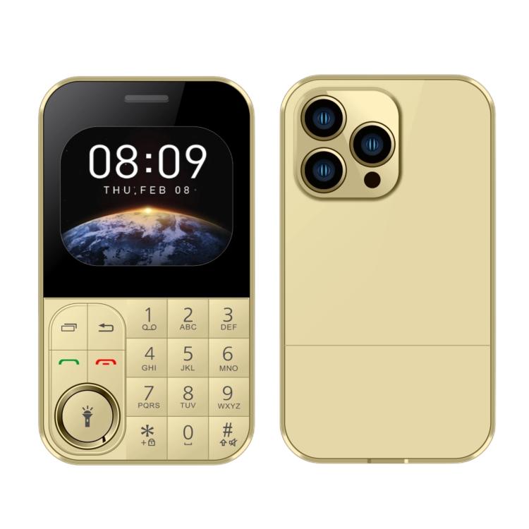 هاتف محمول V9 Card، 2.01 بوصة، MTK6261D، يدعم البلوتوث، FM، مصباح يدوي، GSM، ثنائي الشريحة