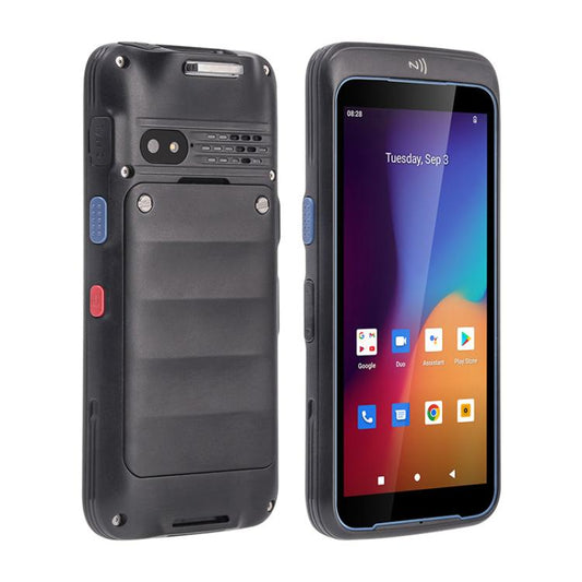 هاتف UNIWA V5N Barcode PDA المتين، 4 جيجابايت + 64 جيجابايت، 5.5 بوصة، أندرويد 12، MediaTek MT6765 Helio P35 ثماني النواة، NFC، شبكة 4G