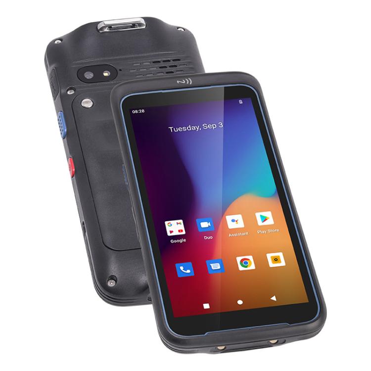 هاتف UNIWA V5N Barcode PDA المتين، 4 جيجابايت + 64 جيجابايت، 5.5 بوصة، أندرويد 12، MediaTek MT6765 Helio P35 ثماني النواة، NFC، شبكة 4G