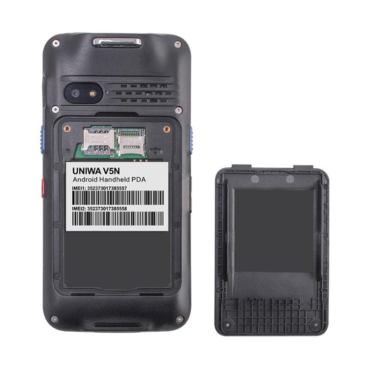 هاتف UNIWA V5N Barcode PDA المتين، 4 جيجابايت + 64 جيجابايت، 5.5 بوصة، أندرويد 12، MediaTek MT6765 Helio P35 ثماني النواة، NFC، شبكة 4G