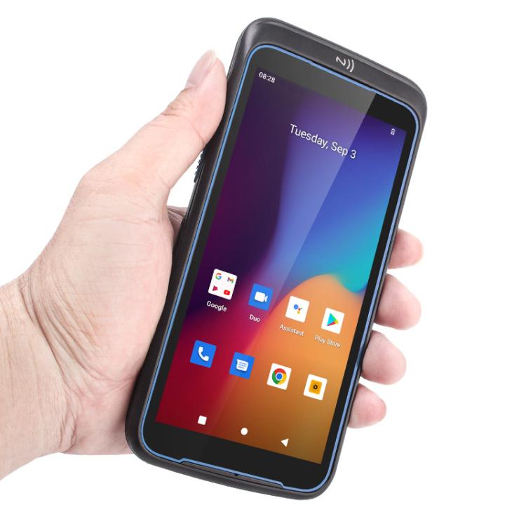 هاتف UNIWA V5N Barcode PDA المتين، 4 جيجابايت + 64 جيجابايت، 5.5 بوصة، أندرويد 12، MediaTek MT6765 Helio P35 ثماني النواة، NFC، شبكة 4G