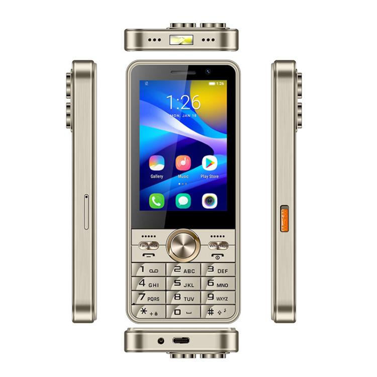 هاتف UNIWA A3501 المميز، 2 جيجابايت + 16 جيجابايت، شاشة 3.5 بوصة، أندرويد 8.1، معالج MT6737M رباعي النواة، شبكة 4G، شريحة مزدوجة