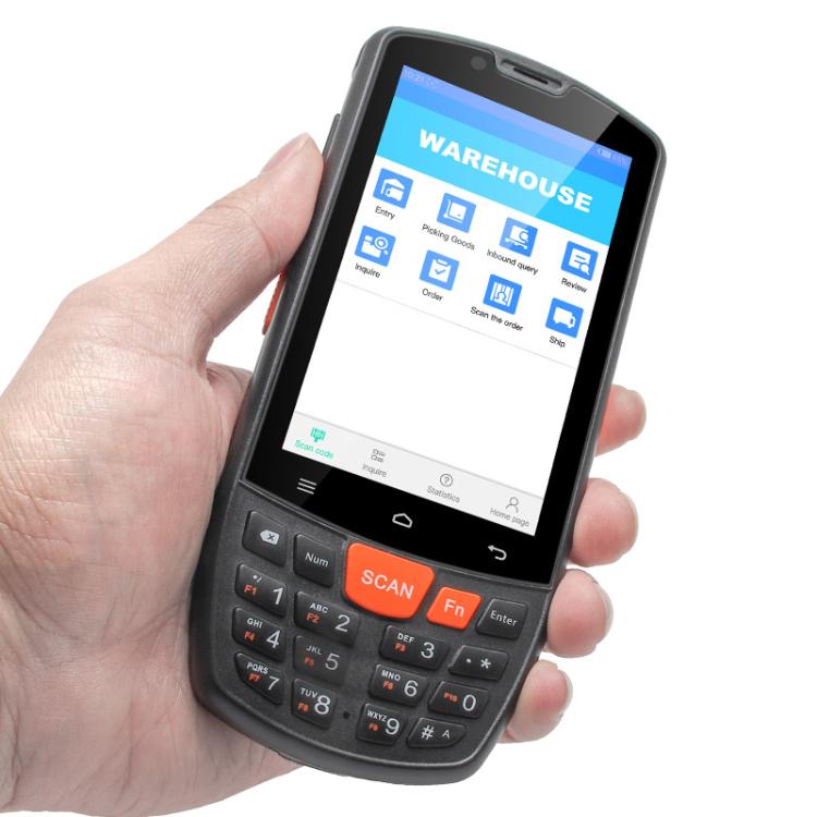 ماسح رمز الاستجابة السريعة UNIWA HS006 الصناعي، 3 جيجابايت + 32 جيجابايت، شاشة 4.0 بوصة، أندرويد 11، معالج MediaTek MT6762 ثماني النواة، NFC، شبكة: 4G، 3 جيجابايت + 32 جيجابايت