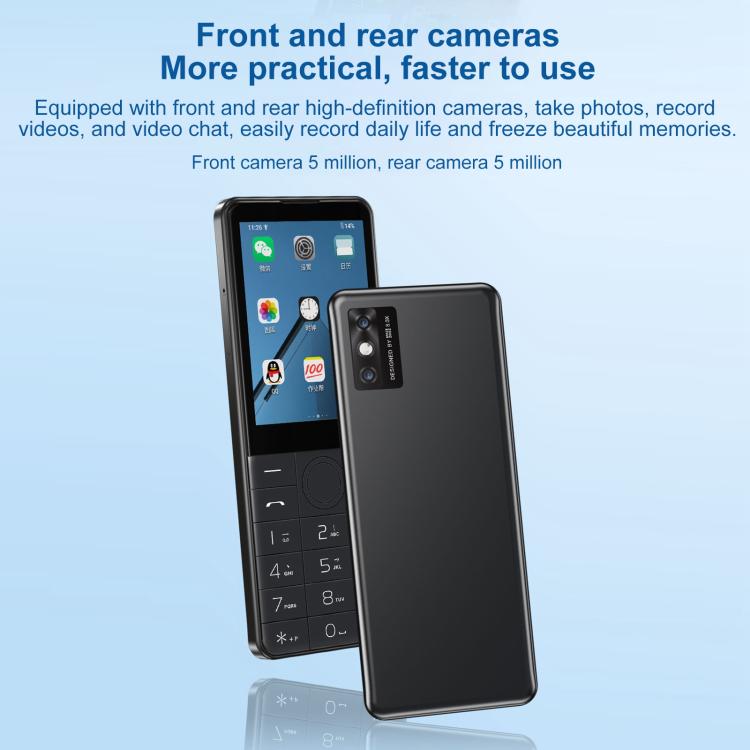 هاتف DOOV Z17 Pro بلوحة مفاتيح، 3 جيجابايت + 32 جيجابايت، شاشة 2.8 بوصة، أندرويد 13، معالج Mediatek MT6762 ثماني النواة، شبكة: 4G، Z17 Pro