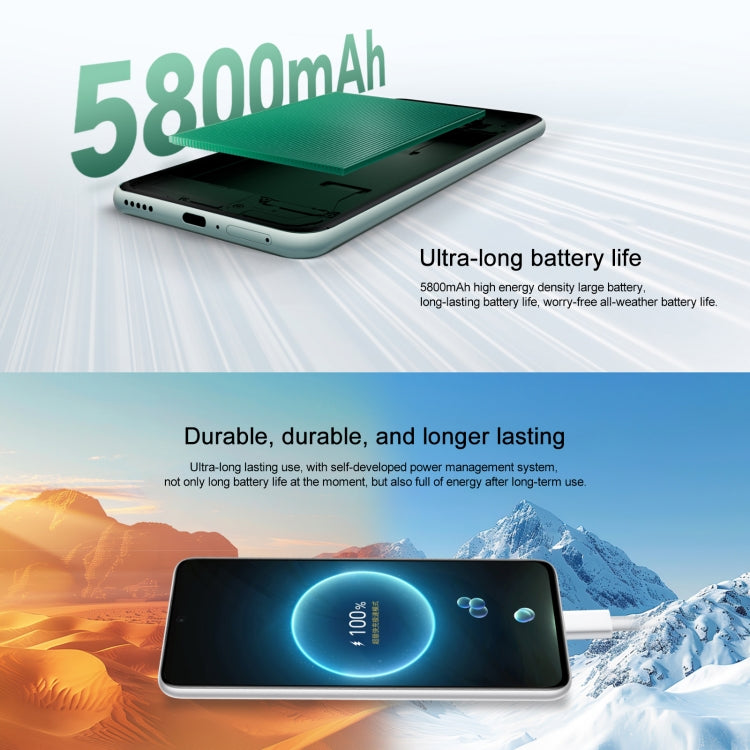 هاتف Honor X60، ذاكرة 8 جيجابايت + 128 جيجابايت، بصمة جانبية، شاشة 6.8 بوصة، نظام التشغيل MagicOS 8.0، معالج Dimensity 7025-Ultra Octa Core، شبكة 5G، OTG، لا يدعم جوجل بلاي، ذاكرة 8 جيجابايت + 128 جيجابايت