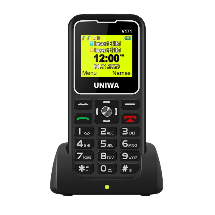 1.77 inch, 1000mAh Battery, 21 Keys, Support Bluetooth, FM, MP3, MP4, GSM, Dual SIM, with Docking Base