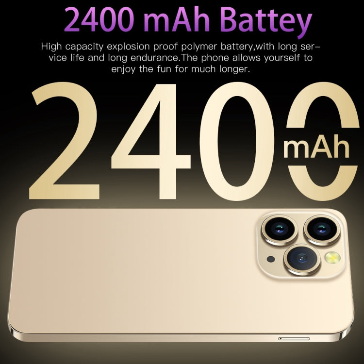 Face Identification, Android 6.0 Spreadtrum 7731G Quad Core, Network: 3G, Dual SIM, with 64GB TF Card, i14 Pro Max N85+ 2GB+16GB