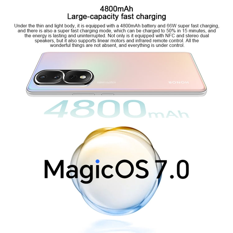 Triple Back Cameras, Screen Fingerprint Identification, 6.67 inch Magic UI 7.0 Qualcomm Snapdragon 8+ Gen1 Octa Core up to 3.0GHz, Network: 5G, OTG, NFC, Not Support Google Play