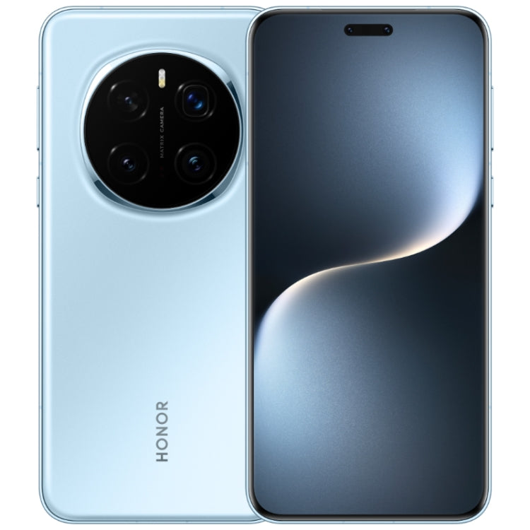 Honor Magic7 Pro، 12 جيجابايت + 256 جيجابايت، شاشة بصمة الإصبع، 6.8 بوصة MagicOS 9.0 / Android 15 Snapdragon 8 Elite 3nm ثماني النواة، الشبكة: 5G، NFC، OTG، لا يدعم Google Play، 12 جيجابايت + 256 جيجابايت