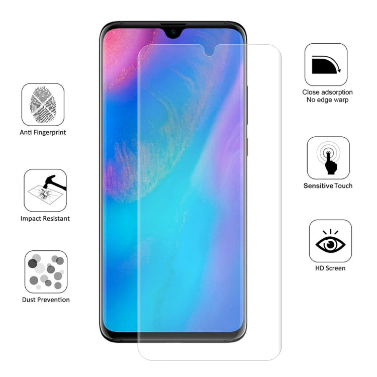 ENKAY Hat-Prince 0.1mm 3D Full Screen Protector Explosion-proof Hydrogel Film for Huawei P30 Lite, Huawei P30 Lite