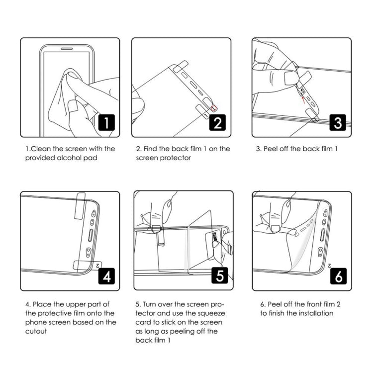 ENKAY Hat-Prince 0.1mm 3D Full Screen Protector Explosion-proof Hydrogel Film for Huawei P30 Lite, Huawei P30 Lite