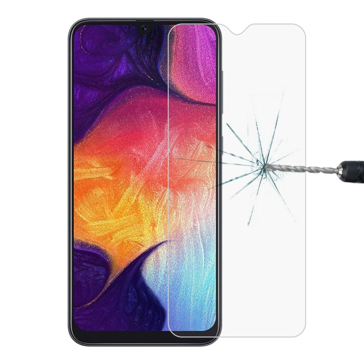 غشاء زجاجي مقوى 9H 2.5D بسمك 0.26 مم لهاتف Galaxy A30/A50/M30/A20، لهاتف Galaxy A50