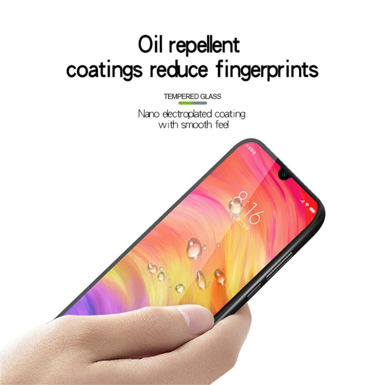 MOFI 9H 3D Explosion-proof Curved Screen Tempered Glass Film for Xiaomi Redmi Note 7, For Xiaomi Redmi Note 7
