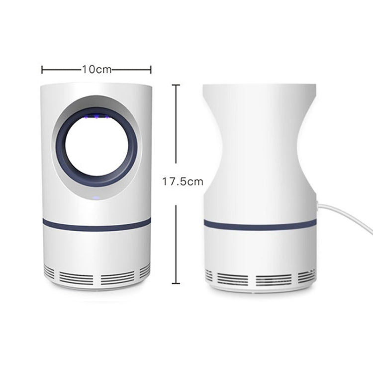 188 5W DC 5V 1A Cylindrical Type USB Photocatalyst Mosquito Killer Light Fly Killer Repellent, Size: 17.5x10cm, 188 Small