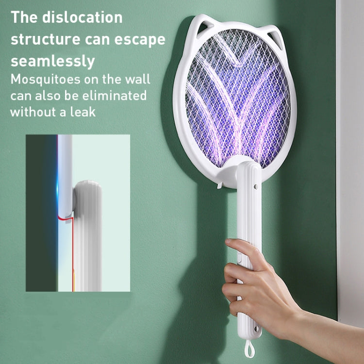 Cat Ear Rotary Electric Mosquito Swatter, Mosquito Swatter