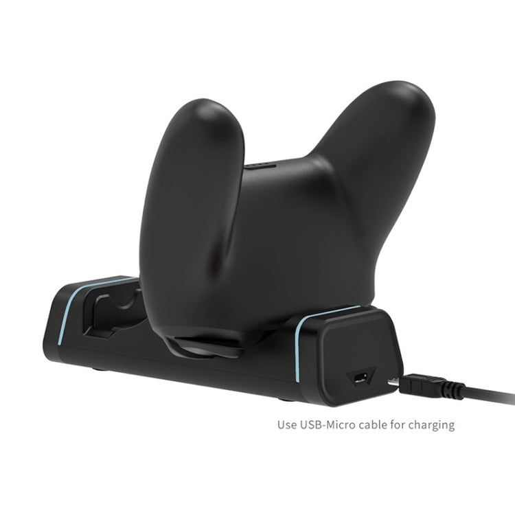 قاعدة شحن مزدوجة لوحدة التحكم DOBE TYX-0613 لجهاز PS5 / Xbox Series X، TYX-0613