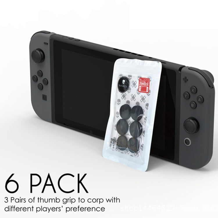 Skull&Co Left + Right Gamepad Rocker Cap Button Cover Thumb Grip Set for Switch / Switch Lite / JOYCON