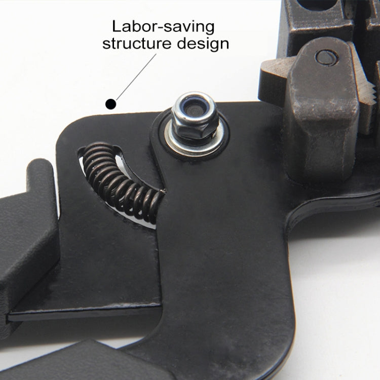 Zip Tie Automatic Tension Cut off Gun Special Pliers Fastening Tool for Stainless Steel Cable Tie with a Width of 4.6-12mm, XN-LQG