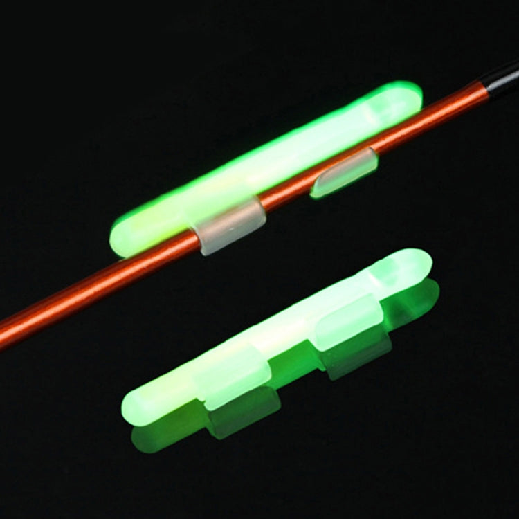 5 Packs OCEAN SUN Clip-On Luminous Float Night Fishing Light Stick, L, Fits Rod Tip 2.7-3.2mm